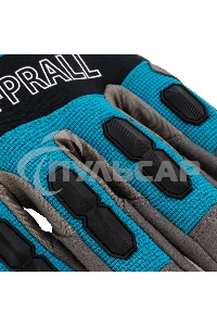 Перчатки универсальные комбинированные, с защитными накладками, STYLISH, размер L (9) Gross