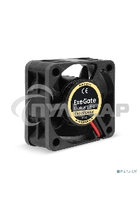 Вентилятор для корпуса ExeGate ExtraPower EP04020S2P-5 черный, 40 мм, 7000 об/мин, 30.5 дБ, 2 pin
