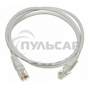 Патч-корд Lanmaster UTP TWT-45-45-2.0/6-GY вилка RJ-45-вилка RJ-45 кат.6 2м серый ПВХ