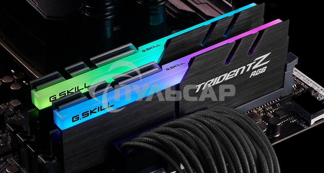 Оперативная память G.SKILL TRIDENT Z RGb DIMM DDR4 32Gb (2x16Gb kit) 3600MHz CL18 1.35V / F4-3600C18D-32GTZR