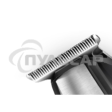 Машинка для стрижки Centek CT-2134 (чер/сталь) 3 насадки, USB зарядка, время работы 55 мин