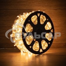 Гирлянда Neon-night LED Клип-лайт 12 V, прозрачный ПВХ, 150 мм, цвет диодов теплый белый