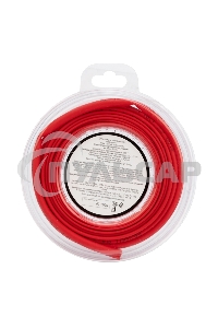 Трубка термоусаживаемая 4,0/2,0 мм красная, ролик 2,44 м Rexant