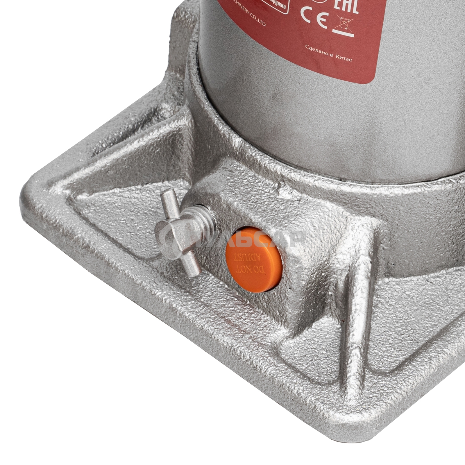 Домкрат гидравлический бутылочный Matrix, 12 т, h подъема 230–465 мм