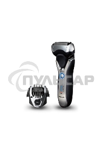 Электробритва сетчатая Panasonic ES-RT77-S520 реж.эл.:3 питан.:аккум. серебристый/черный