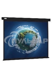 Экран Cactus 127x127см Wallscreen CS-PSW-127X127-BK 1:1 настенно-потолочный рулонный черный