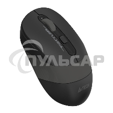 Мышь беспроводная A4Tech Fstyler FG10 черный/серый, 2000 dpi, радиоканал, USB, кнопки - 4