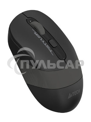 Мышь беспроводная A4Tech Fstyler FG10 черный/серый, 2000 dpi, радиоканал, USB, кнопки - 4