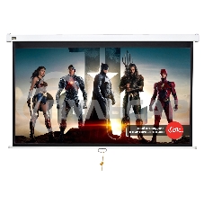 Экран Sakura 186x104.6см Wallscreen 16:9 настенно-потолочный рулонный белый 84' Matt White (MW)