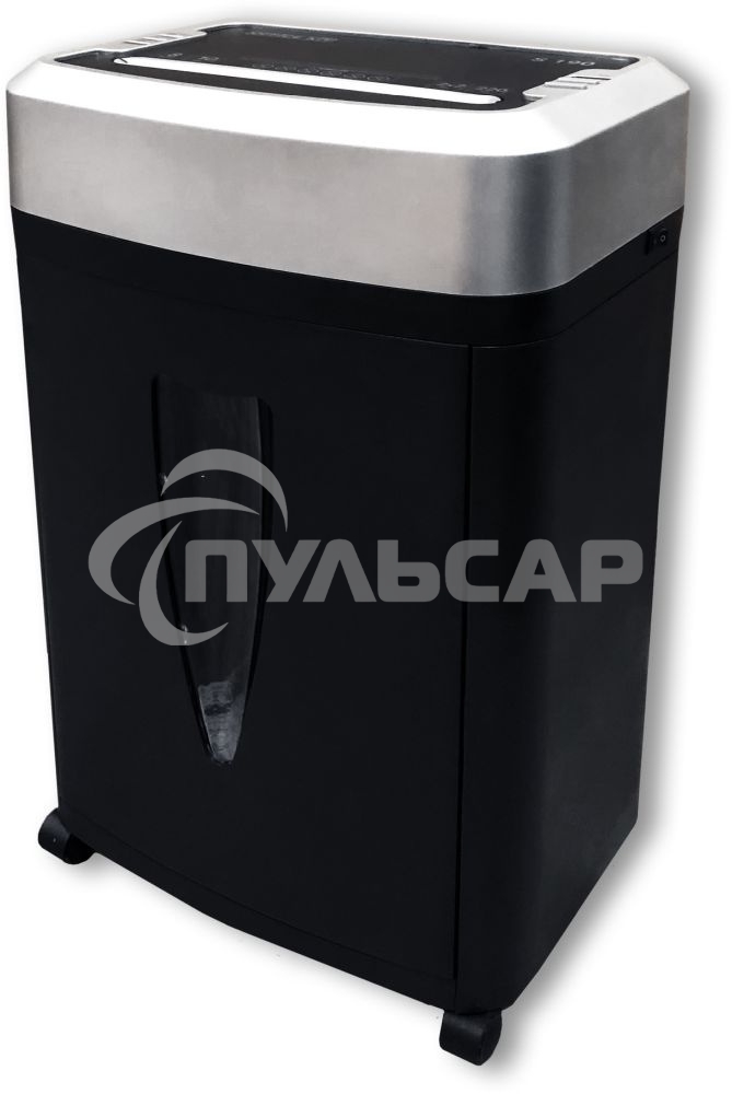 Шредер Office Kit S190 (2х2) черный (секр.P-7) фрагменты 7лист. 20лтр.