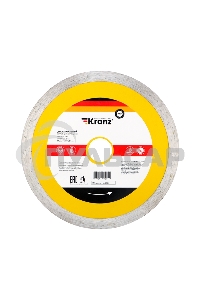 Диск алмазный отрезной сплошной 150x22.2x2x10 мм KRANZ