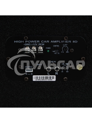 Сабвуфер автомобильный ACV BTA-10R 105Вт активный (25см/10