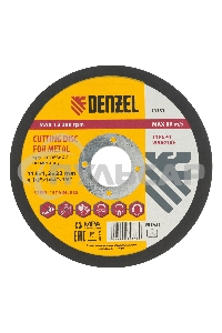 Круг отрезной по металлу Denzel WA60TBF 115х1.2х22.2мм 73753