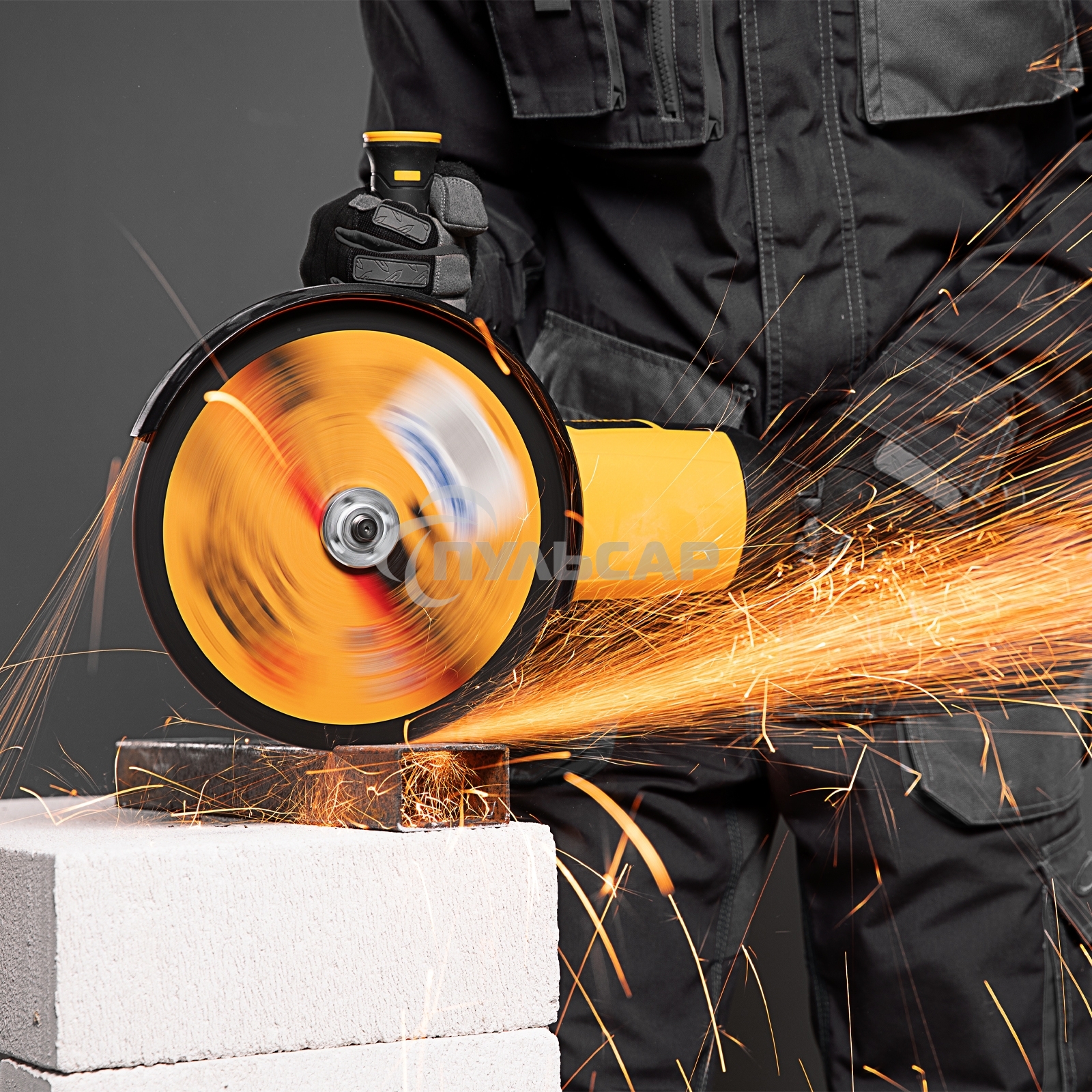 Круг отрезной по металлу Denzel 230 х 2,0 х 22,2 мм, A36TBF, в метал. банке, 5 шт.