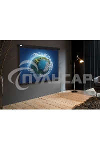 Экран Cactus 127x127см Wallscreen CS-PSW-127X127-BK 1:1 настенно-потолочный рулонный черный