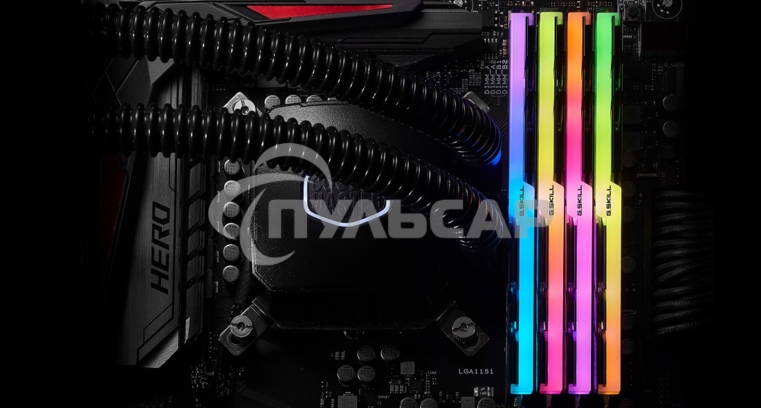 Оперативная память G.SKILL TRIDENT Z RGb DIMM DDR4 32Gb (2x16Gb kit) 3600MHz CL18 1.35V / F4-3600C18D-32GTZR