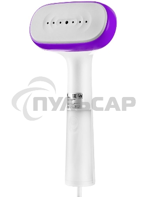 Отпариватель ручной Kitfort КТ-998-1 1000Вт фиолетовый/белый