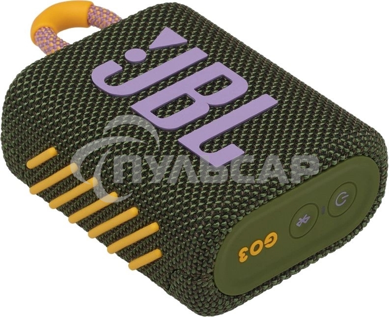 Портативная акустика JBL GO 3, зеленый