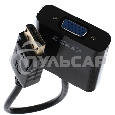 Кабель-переходник DP --> VGA-F 0,2m, Telecom (TA522)