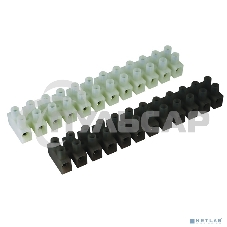 Клемник Полипропилен белый, 2р, 85 град., 450V, 32А, 4мм.кв. (р)