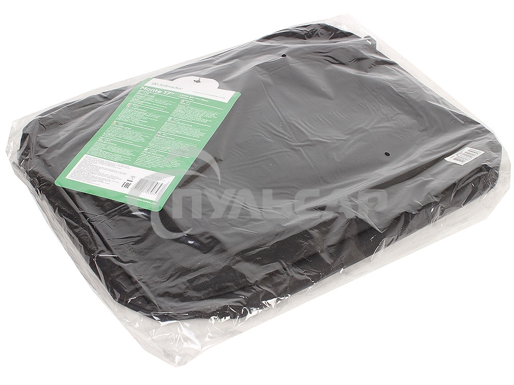 Сумка для ноутбука Defender Monte 17'' черный, органайзер 