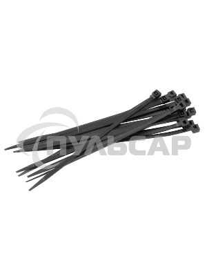 Хомут кабельный 4.8х250 нейл. черный (уп.100шт) EKF plc-cb-4.8x250