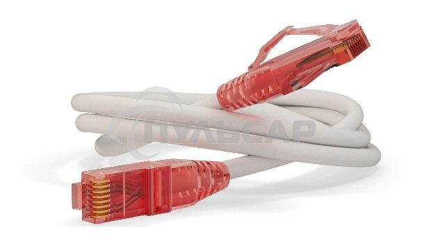 Патч-корд Hyperline U/UTP, Cat.5e, LSZH, 2 м, белый PC-LPM-UTP-RJ45-RJ45-C5e-2M-LSZH-WH