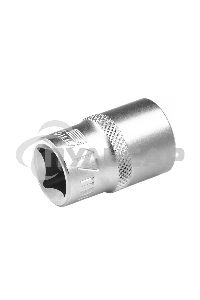 Головка торцевая, 17 мм, 12-гранная, CrV, под квадрат 1/2