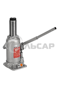 Домкрат гидравлический бутылочный Matrix, 16 т, h подъема 230–460 мм