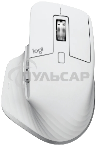 Мышь беспроводная Logitech MX Master 3s светло-серый, 8000 dpi, радиоканал, Bluetooth, USB, кнопки - 7