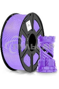 Пластик для принтера 3D Cactus CS-3D-PETG-1KG-PURPLE PETG d1.75мм 1кг L316м 1цв.