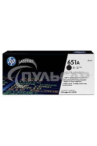 Картридж лазерный HP CE340A 651A черный для LaserJet 700 Color MFP 775 13500стр.