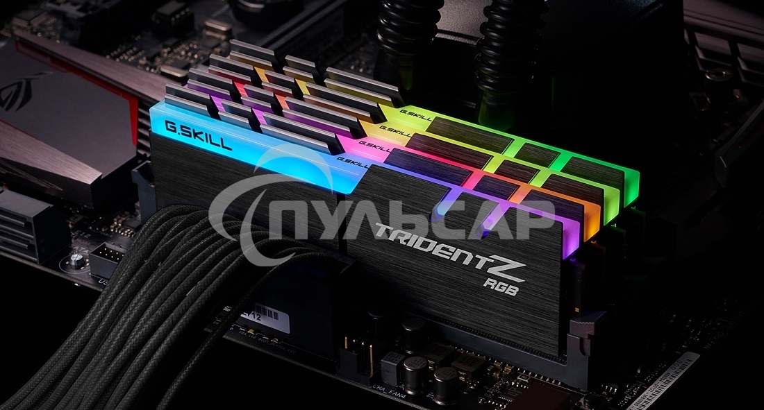 Оперативная память G.SKILL TRIDENT Z RGb DIMM DDR4 32Gb (2x16Gb kit) 3600MHz CL18 1.35V / F4-3600C18D-32GTZR