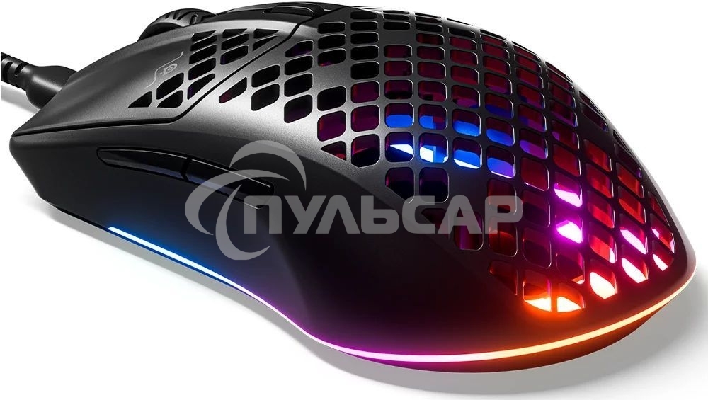 Мышь проводная игровая SteelSeries Aerox 3 черный (62599)