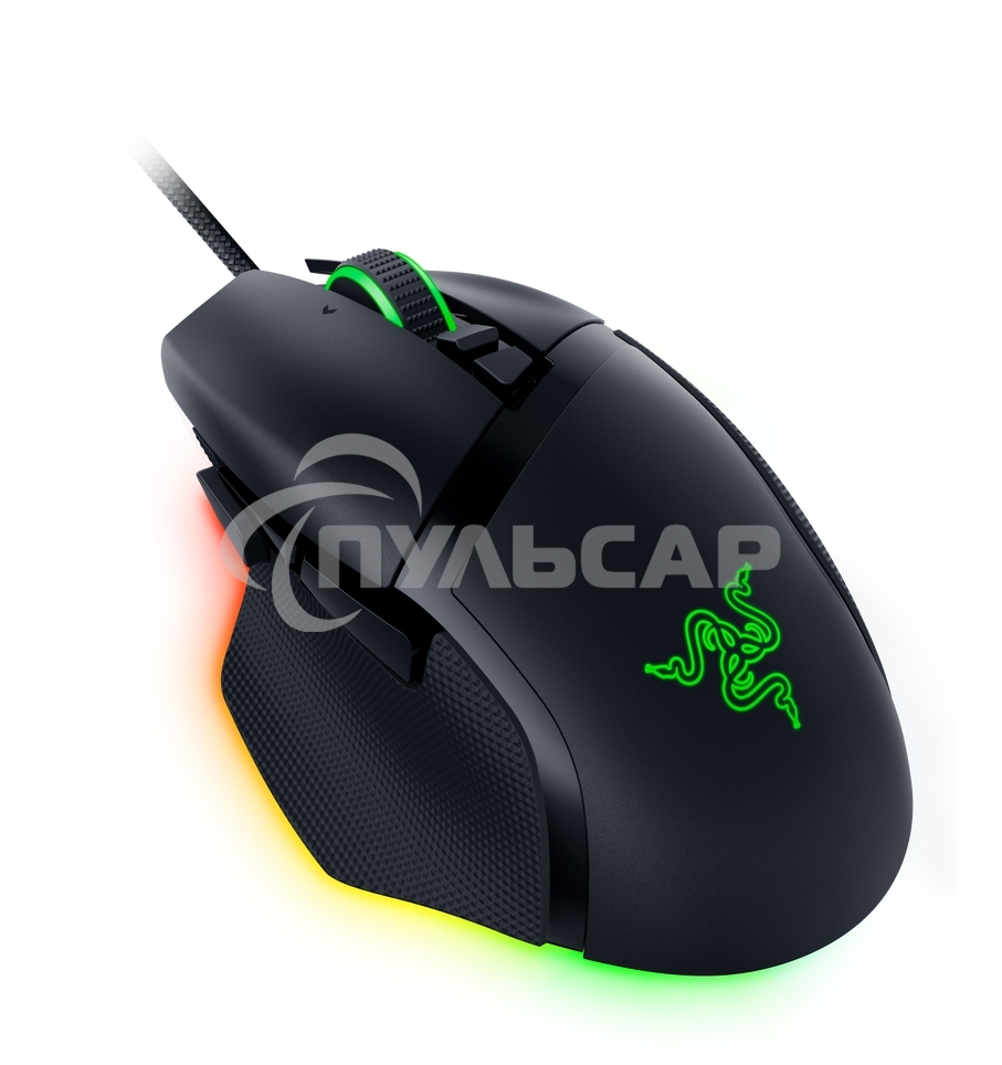 Мышь проводная Razer Basilisk V3 черный, 26000 dpi, USB, кнопки - 11