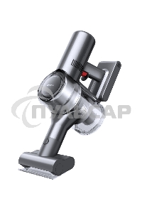 Пылесос вертикальный Dreame Cordless Vacuum Cleaner V12 серый, питание от аккумулятора, 180 Вт, уборка сухая, пылесборник 0.5 л, работа от АКБ max 90 мин