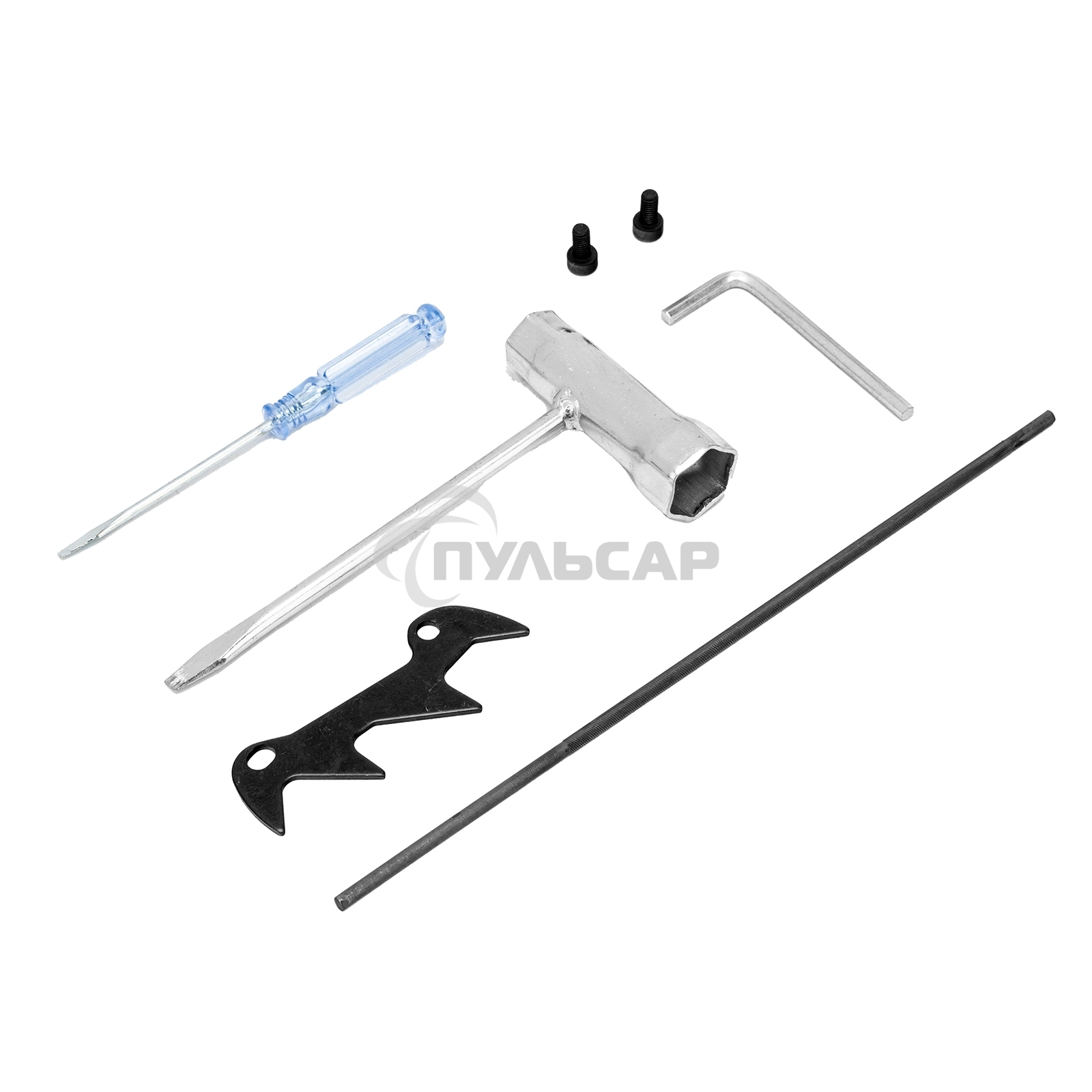 Пила цепная бензиновая DGS-4516, шина 40 см, 45см3, 3,0 л.с., шаг 3/8, паз 1,3 мм, 57 зв Denzel