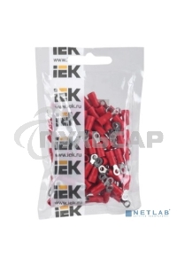 Наконечник НКИ 1.25-3 (кольцо 0.5-1.5) (уп.100шт) ИЭК UNL20-D15-4-3