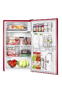 Холодильник Maunfeld MFF83RR красный однокамерный 85л