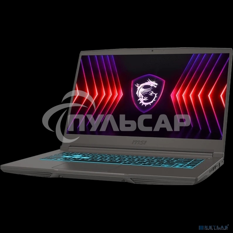 Ноутбук MSI Thin 15 B12UC-3255XRU серый Intel Core i5-12450H/16Gb/SSD1Tb/RTX 3050 4Gb/15.6