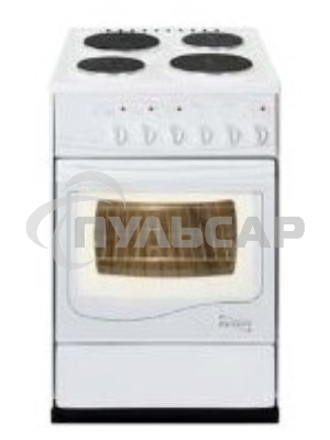 Плита электрическая Лысьва ЭП 402 белый, конфорок 4 электрических, духовка 57 л, 50 см x 84 см x 60 см