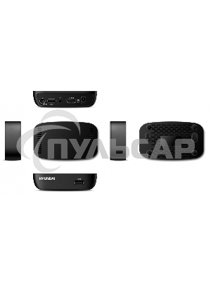 Цифровой TV ресивер HYUNDAI H-DVB460 черный