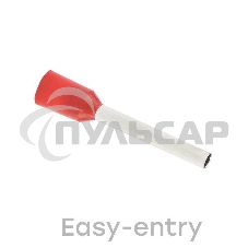 Наконечник штыревой втулочный изол. НШвИ 1.0-12 (уп.50шт) EKF nhvi-1.0-12 Наконечник штыревой втулочный изол. НШвИ 1.0-12 (уп.50шт) EKF nhvi-1.0-12