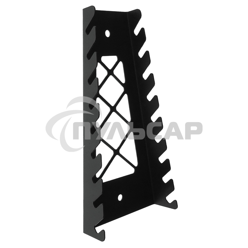 Держатель-органайзер для гаечных ключей, настенный, черный Rexant 38-0652