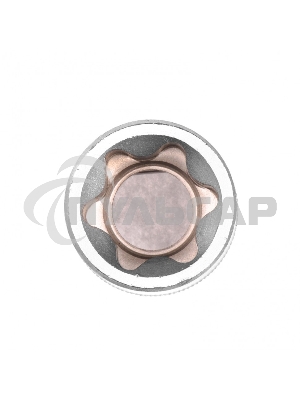 Головка торцевая, 17 мм, 12-гранная, CrV, под квадрат 1/2