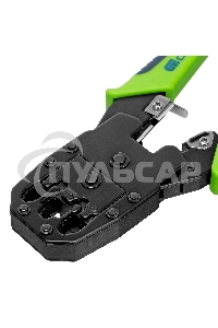 Клещи для обжима телефонных и компьютерных клемм 4P, 6P, 8P, функция обрезания проводов Сибртех