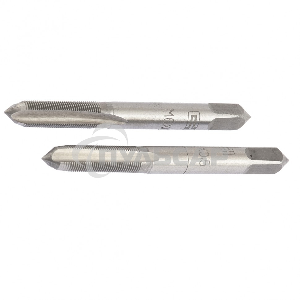 Метчик СИБРТЕХ ручной М6x0,5 мм,комплект из 2 шт.76614