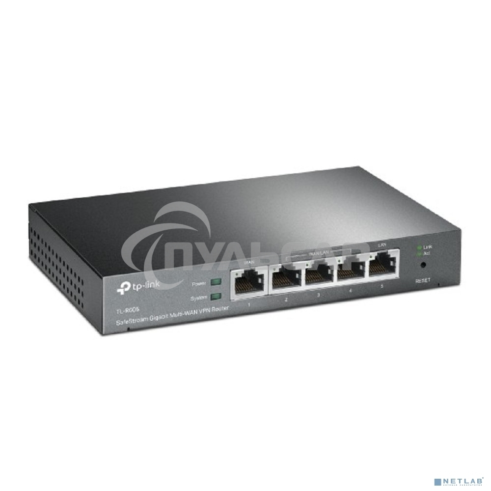 Роутер TP-Link SafeStream ER605 10/100/1000BASE-TX черный