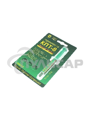 Термопаста КПТ-8 Connector шприц 10гр. (блистер)