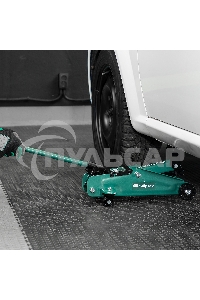 Домкрат гидравлический подкатной Сибртех2 т, 135-320мм